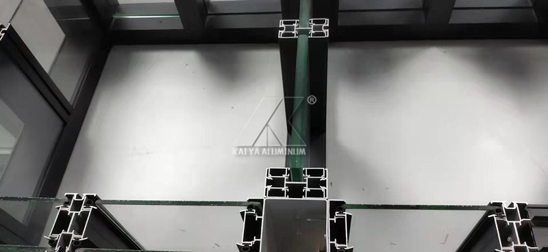 6063 Aluminum Extrusion Alloys Private Customization Frame Building Office Partition