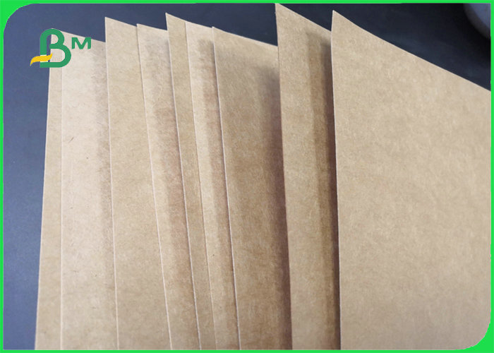 FSC Natural Brown Kraft Liner Board High Stiffness 250 - 450gsm 700 * 1000mm