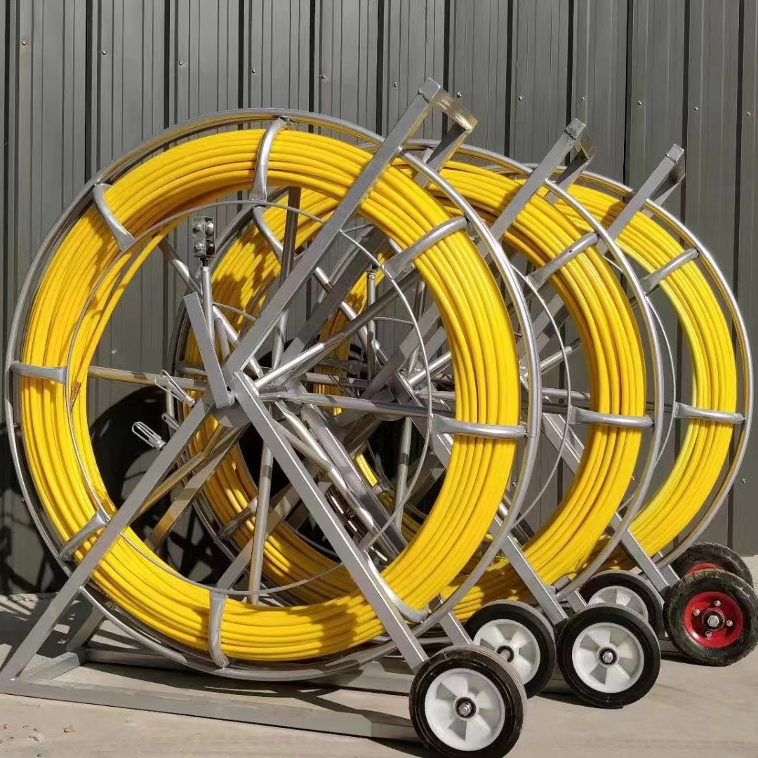 Pultrusion Pultruded Duct Rodder Pusher for Underground / Fiberglass Cable