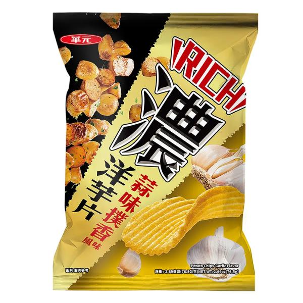 Distributor for Unique Asian Snack and Beverage Thick Series Garlic Flavor