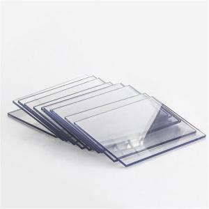 China Hard Clear PMMA Laminate Sheet 4x8 Plastic Panels For Walls on sale