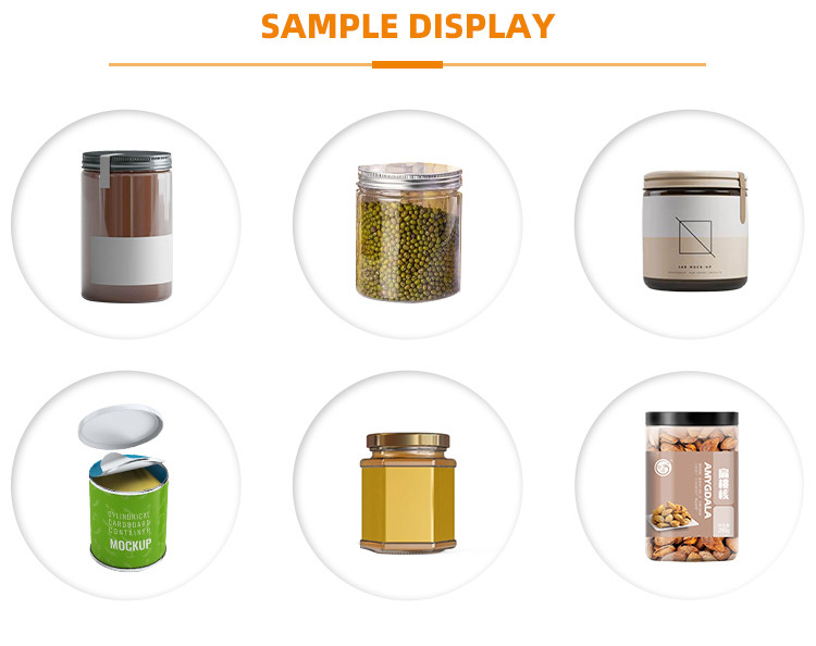 Fully Automatic Bottle Puffed Food Can Filling Machines Bugles Prawn Crackers Jar Filling Machine
