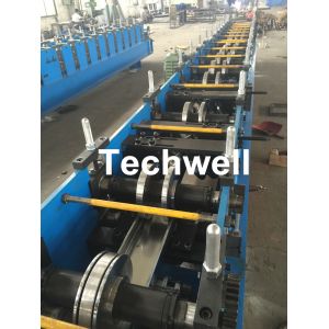 Steel Structure Racking Roll Forming Machine For Shelf Rack Beam With Hydraulic