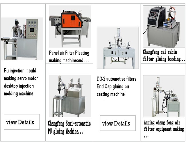 5-65m/Min Air Filter Making Machine , 50HZ Rotary Pleating Machine