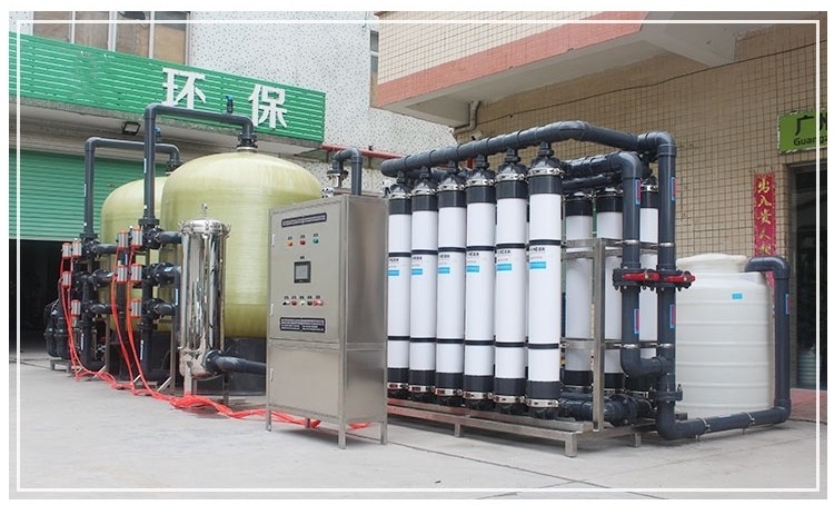55-65% Recovery Rate Seawater Reverse Osmosis Systems with Anticorrosion Plastic Connecting Pipe
