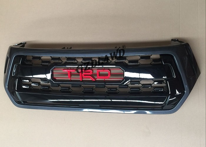 4x4 Body Parts Toyota Hilux Vigo Champ Front Grill Mesh With LED