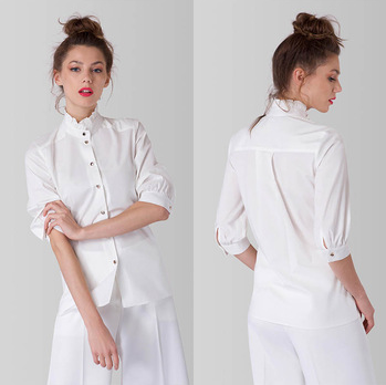 2019 ladies Fashion new spring women blouse crop top