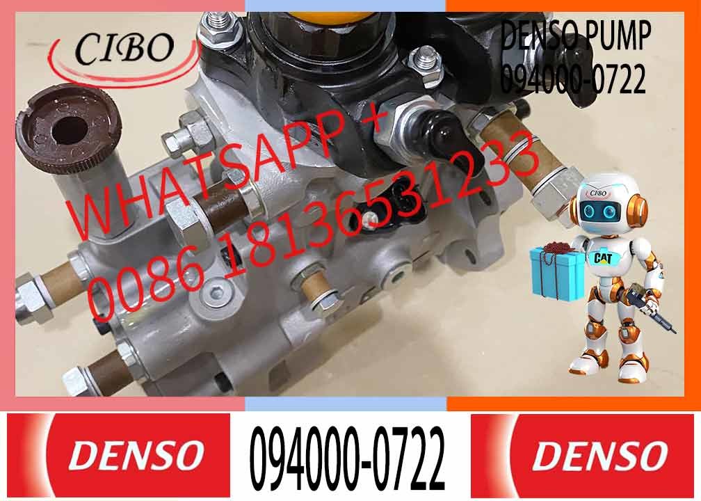 Common Rail Fuel Pump 094000-0720 Fuel Injection Pump 094000-0722 9-97625496-3 For ISUZU 6WG1