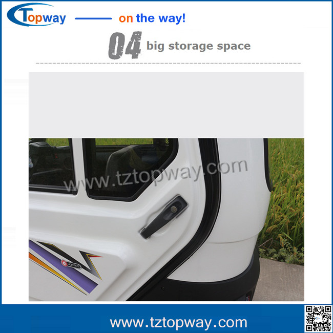 3 seats lead acid battery fashion citycoco electric tricycle scooter ebicycle