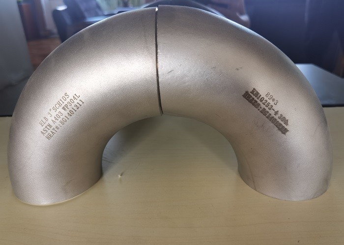 Pipe Fitting Wp316l Lr Seamless 45 90 180 Degree Sturdy Construction