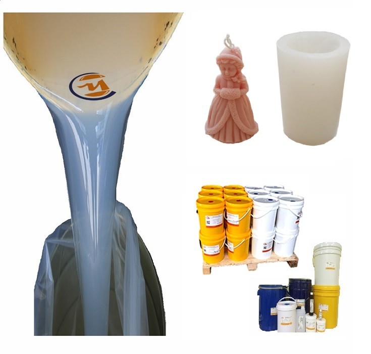 10 Shore A Translucent Addition Cure RTV2 Silicone Rubber For Candle Molds Making