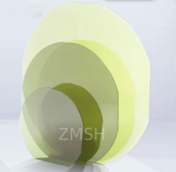 12inch Diameter 300mm SIC Substrate Epitaxial Polished Wafer Silicon Carbide