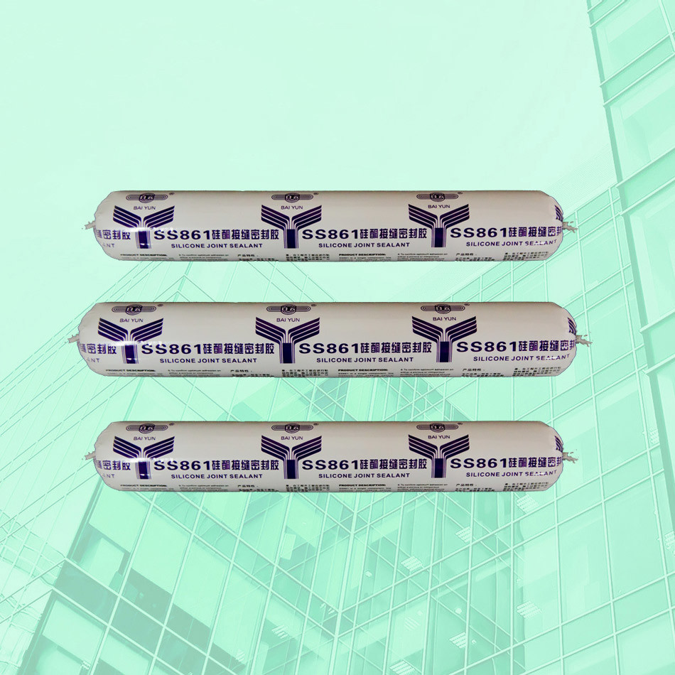 BAIYUN SS861 Industrial Silicone Sealant Self Leveling Silicone