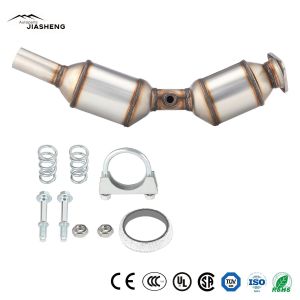 Automotive Catalytic Converter Assembly Custom Exhaust Catalyst Carrier