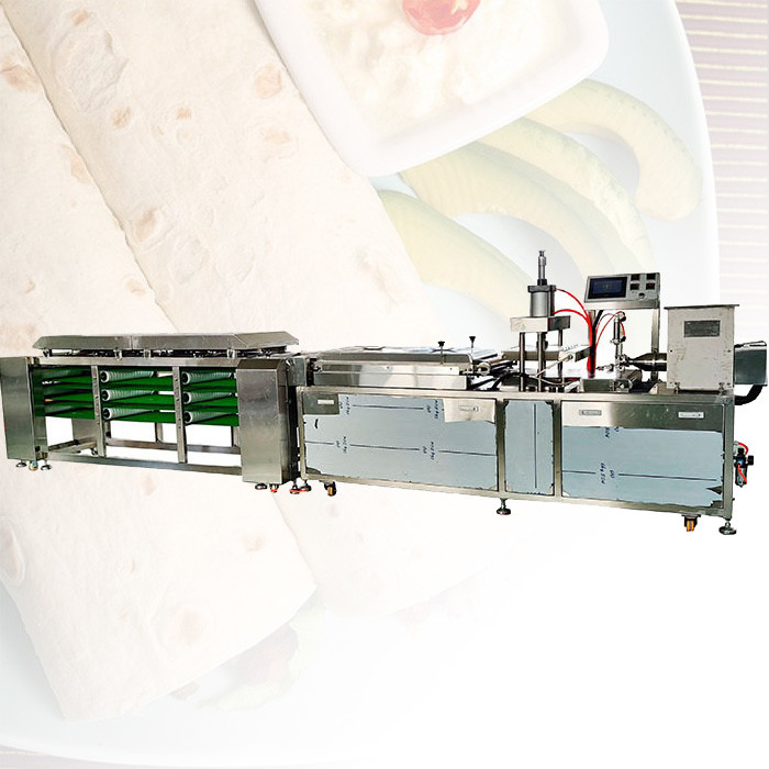 12'' Precise Dough Locating Two Outlets Tortilla Making Equipment 1300 Pcs Capacity