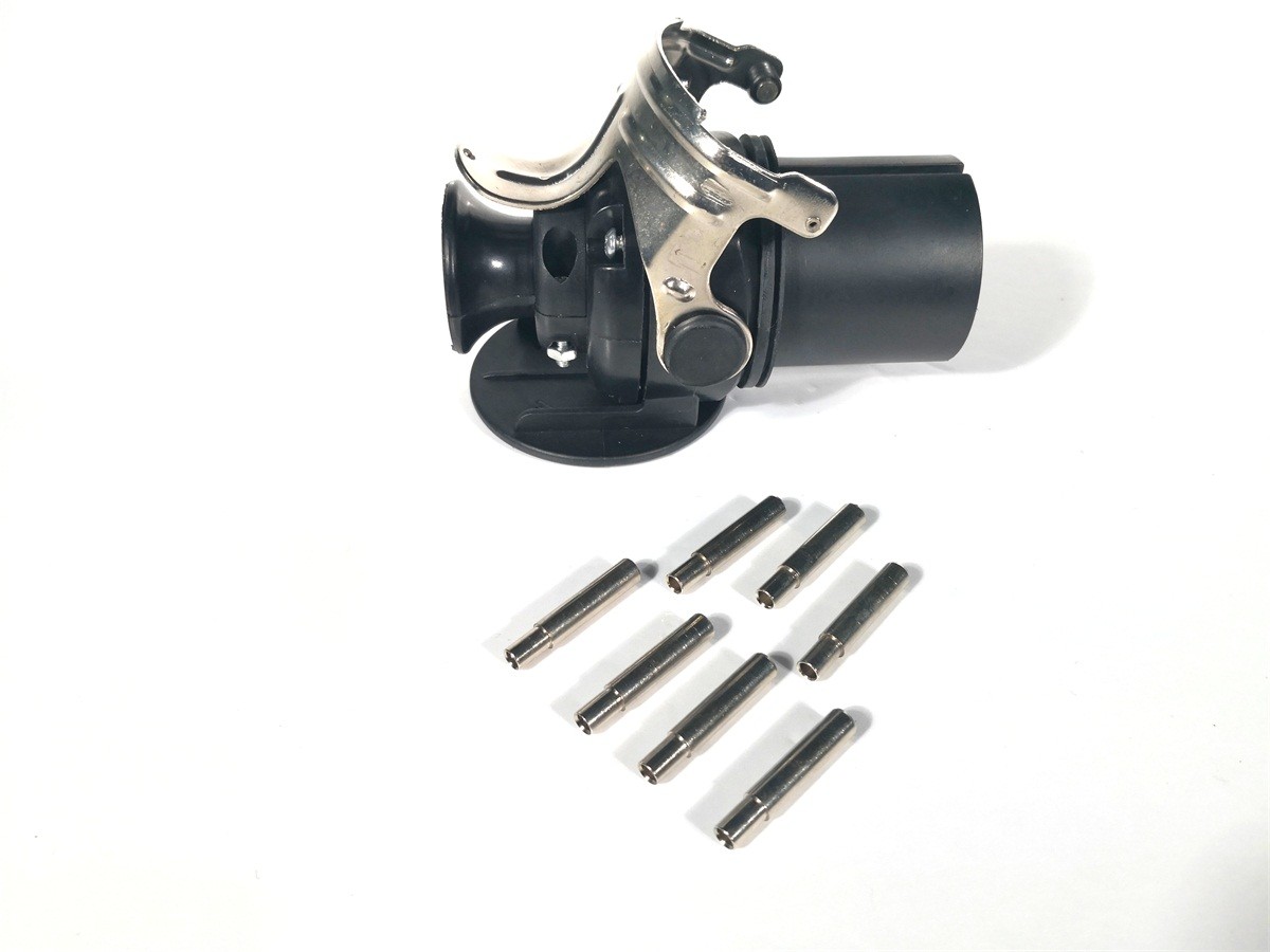 Weatherproof European Trailer Light Plug Durable EBS Plastic Material