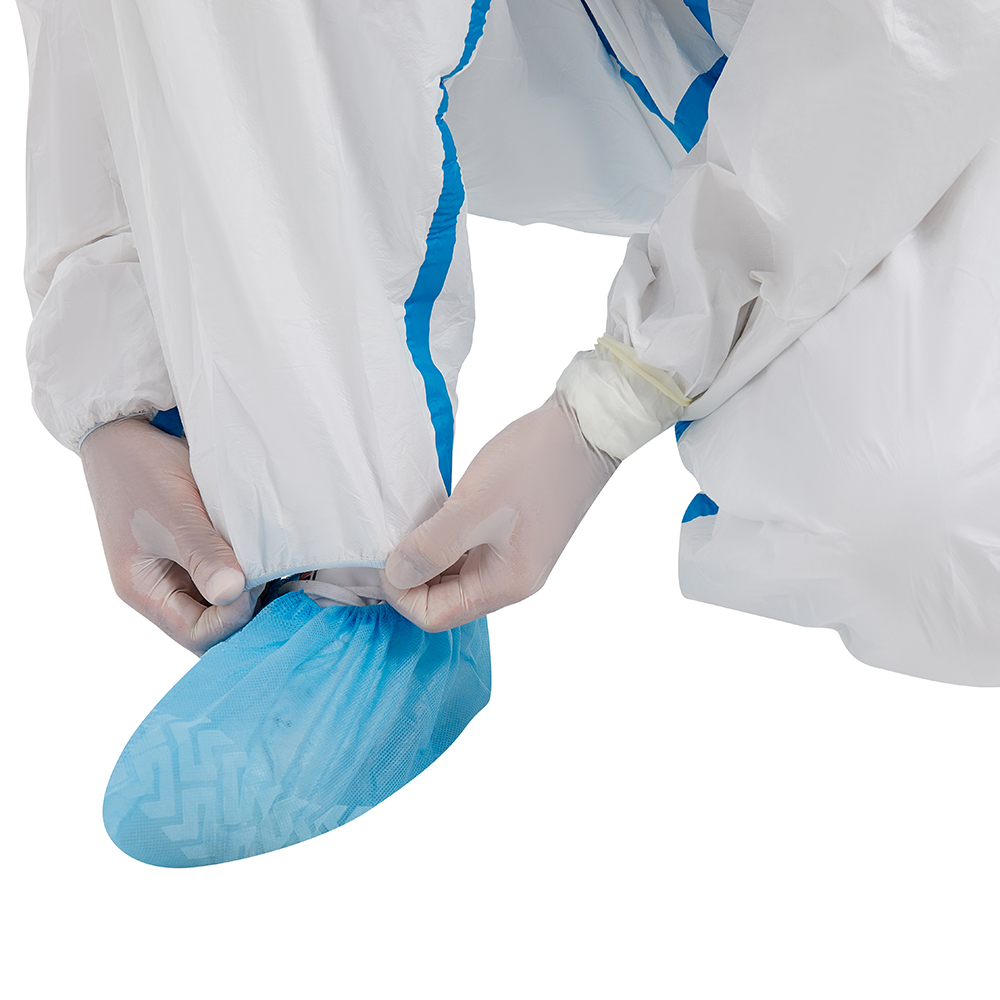 Film Spunbond Disposable Protective Coverall Breathable S-XXXL