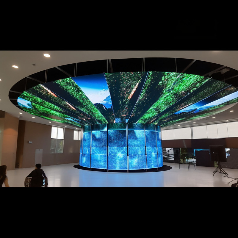 Full Color Module Size P3/P3.91/P4/P4.81/P5/P6 Indoor Flexible LED Screen Display with High Contrast and Brightness