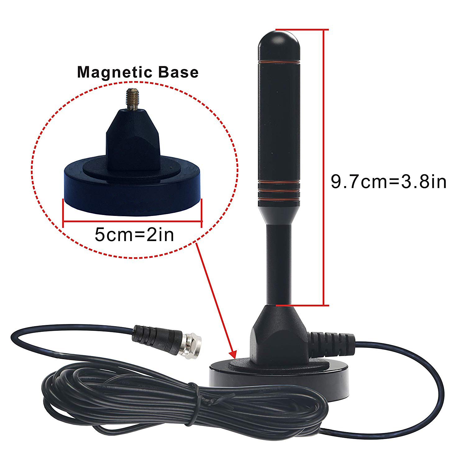470~862MHz Amplified TV Antenna