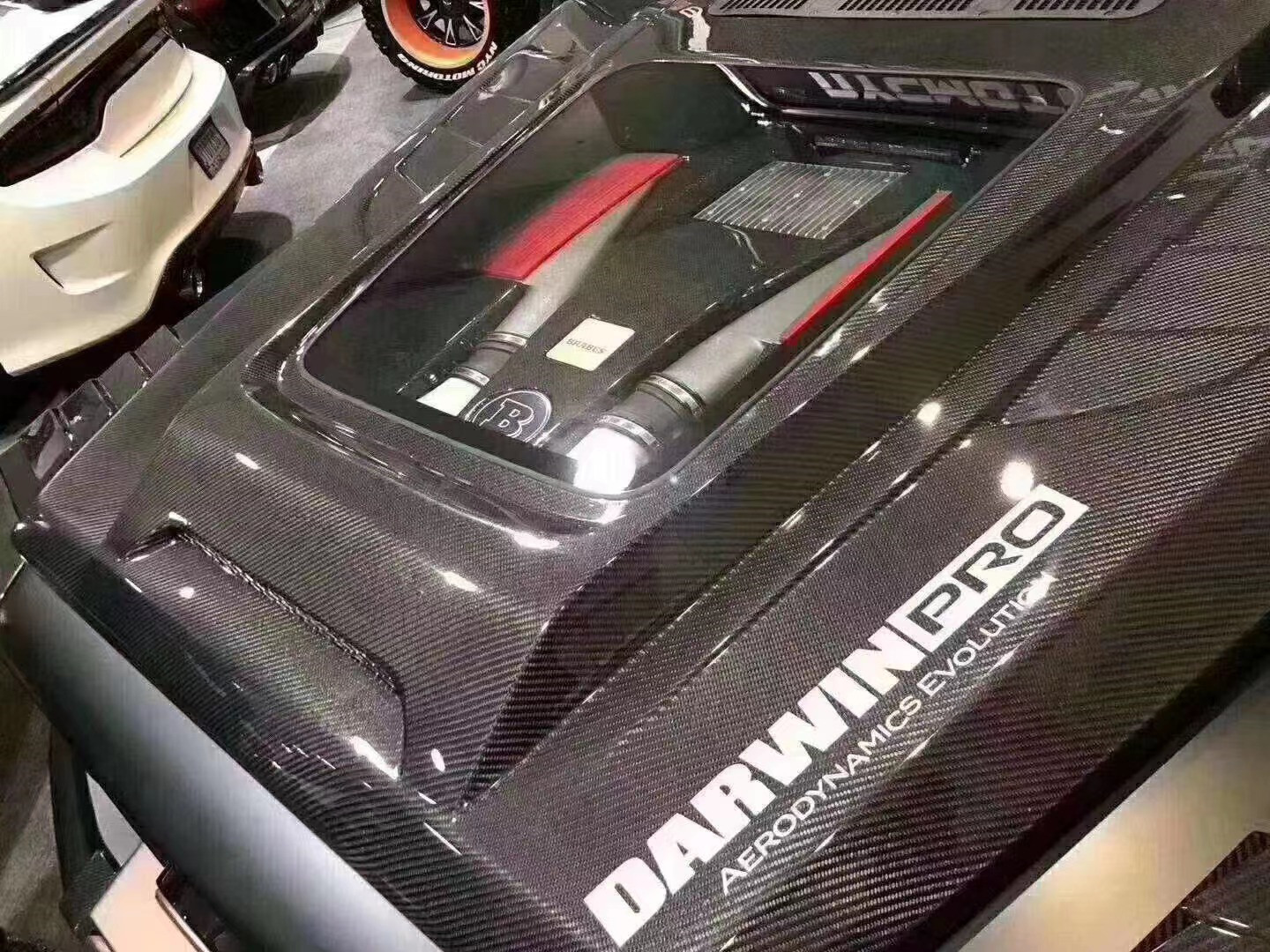 For Benz G Class W463 W464 Carbon Fiber Hood G500G55G63G350 IMP Transparent Style Machine Cover