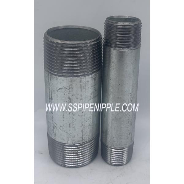 Quality 1/2x4" Astm A53 Galvanized Pipe Nipples For Oil And Water for sale