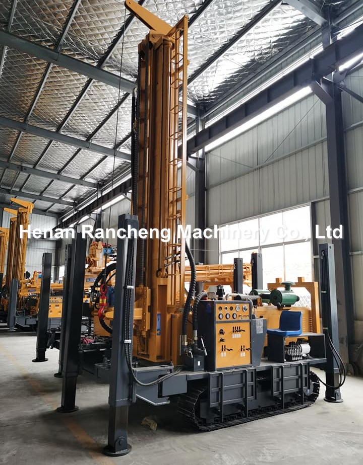 200m 300m 400m Water Drilling Machine Automatic Hydraulic Borehole Water Well Drilling Rig