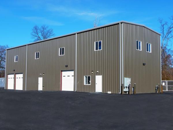 Hot Dip Galvanized Warehouse Steel Structure Pre Built Steel Buildings