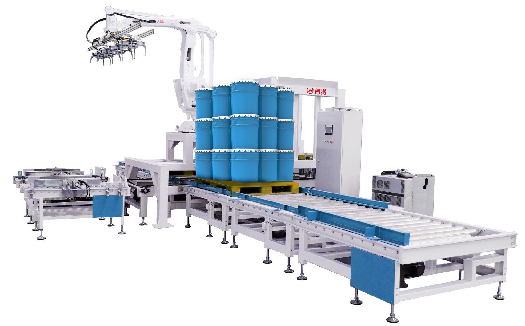 Automated Steel Palletizer Pulverizer Machine Parts Grinding Pulverizer Machine