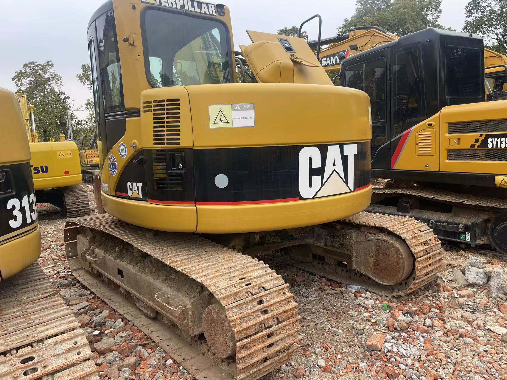 excav caterpillar CAT 313C excav used cat caterpillar excav
