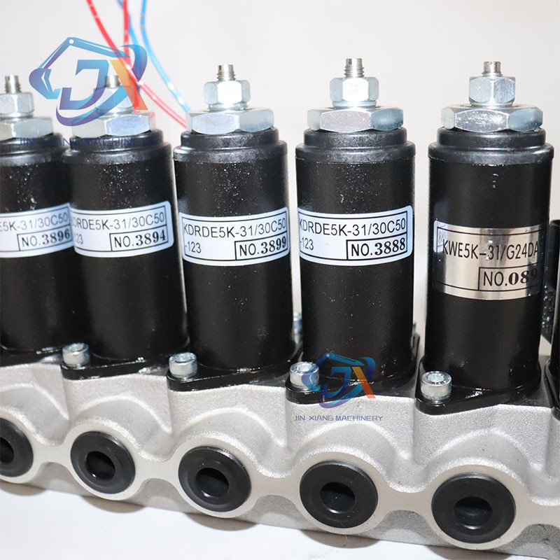 STAR ZEBRA YN35V00047F1 OEM Genuine Online Support Valve Block Kobelco SK200-8/210-8/250-8 8KWE5A-30/G24WR-832 Excavator Parts