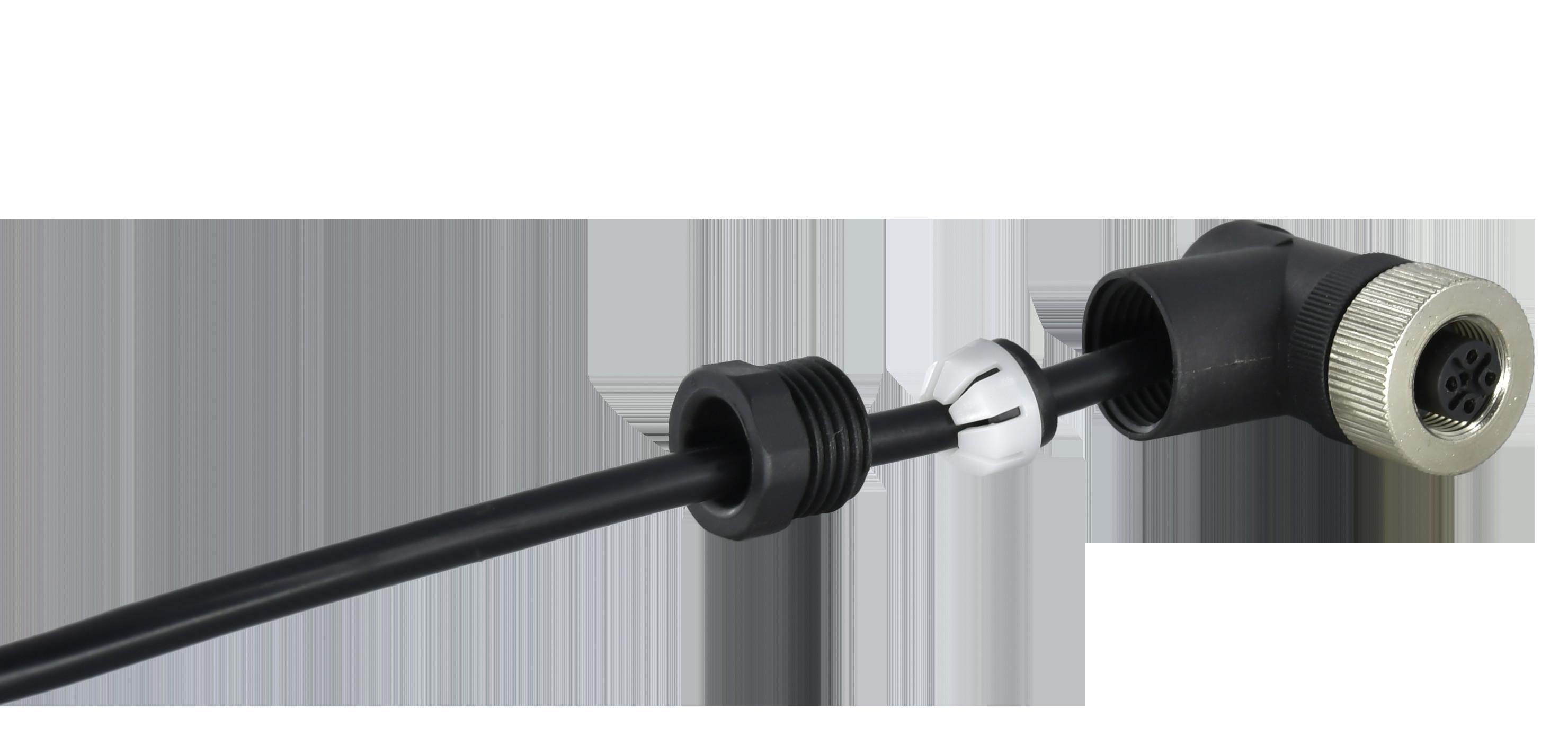 A B D X Code Waterproof M12 Connector Elbow Male Female Plug Screw Locking