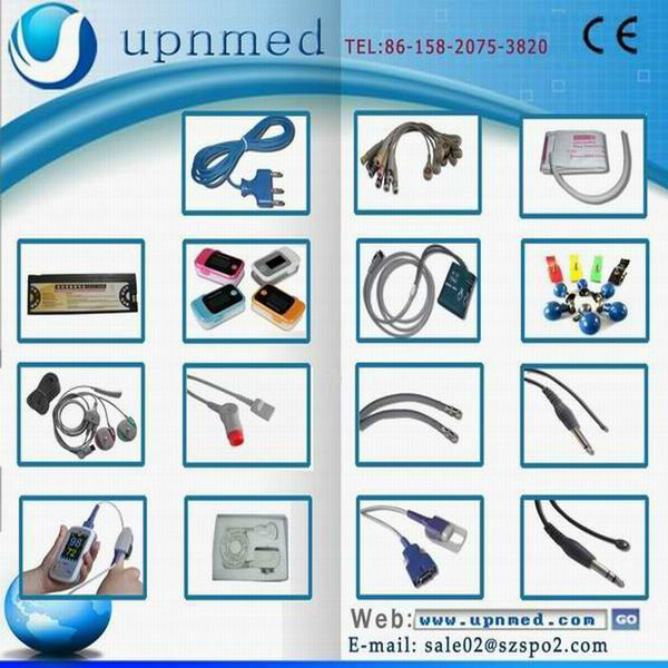 Philips 8 pin adult spo2 sensor,CE mark,