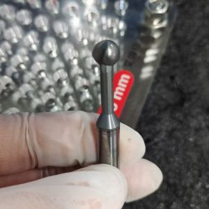 AlTiN Coating Customized Carbide Tool Lollipop Ball End Mill For Deep Undercuts