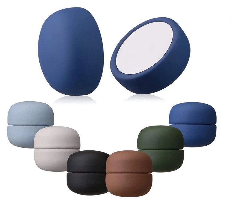 Round Magnetic Hijab Pins Strongest Multi Magnet for Women's Muslim Head Accessories