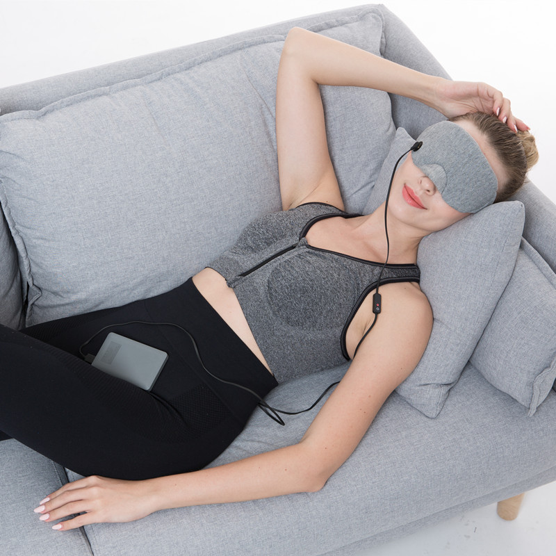 Sleeping Magnetic Electric Heated Eye Mask For Dry Eyes Relieving Fatigue