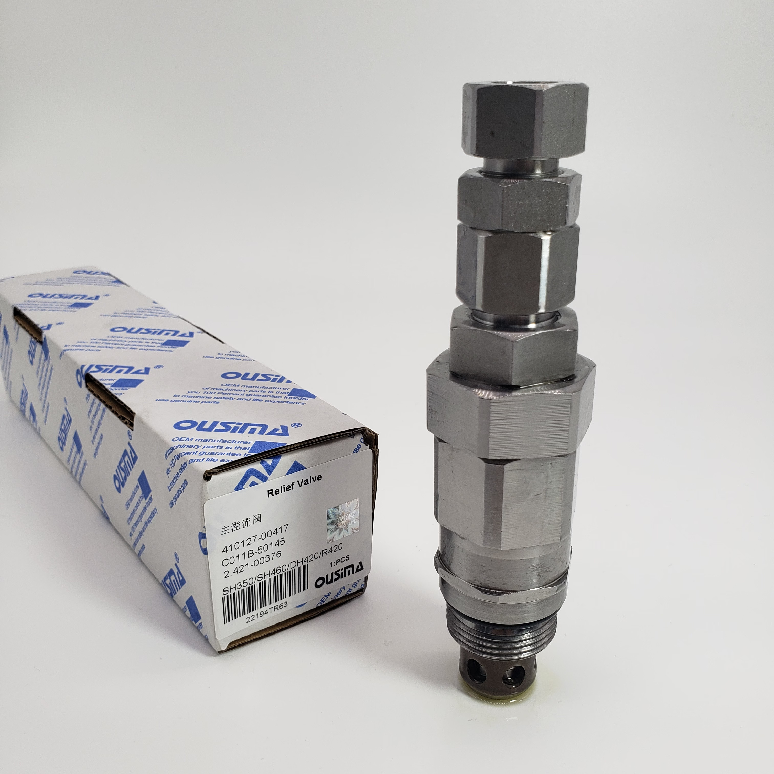410127-00417 C11B-50145 2.421-00376 Relief Valve For DH420 HD1430 R375 SH350 SH460 DX480