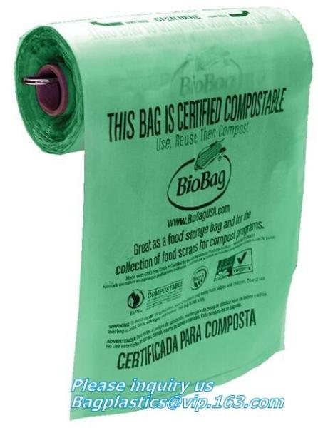 Compostable biobag cornstarch bags,recycling, Food Waste Kitchen Bag 3 Gallon
