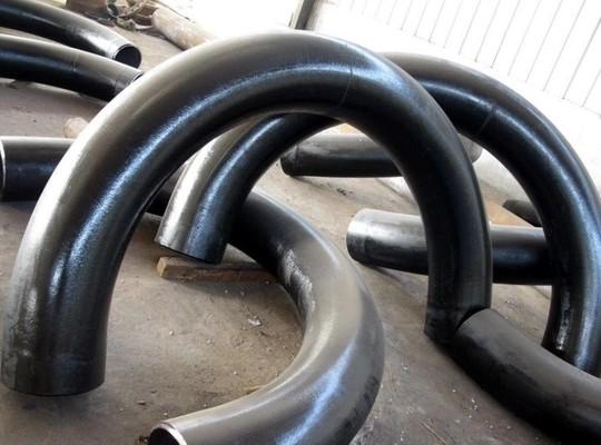STD 2D 180 Degree Steel Pipe Elbow ASTM Butt Weld DN15 Forged Carbon Steel Pipe