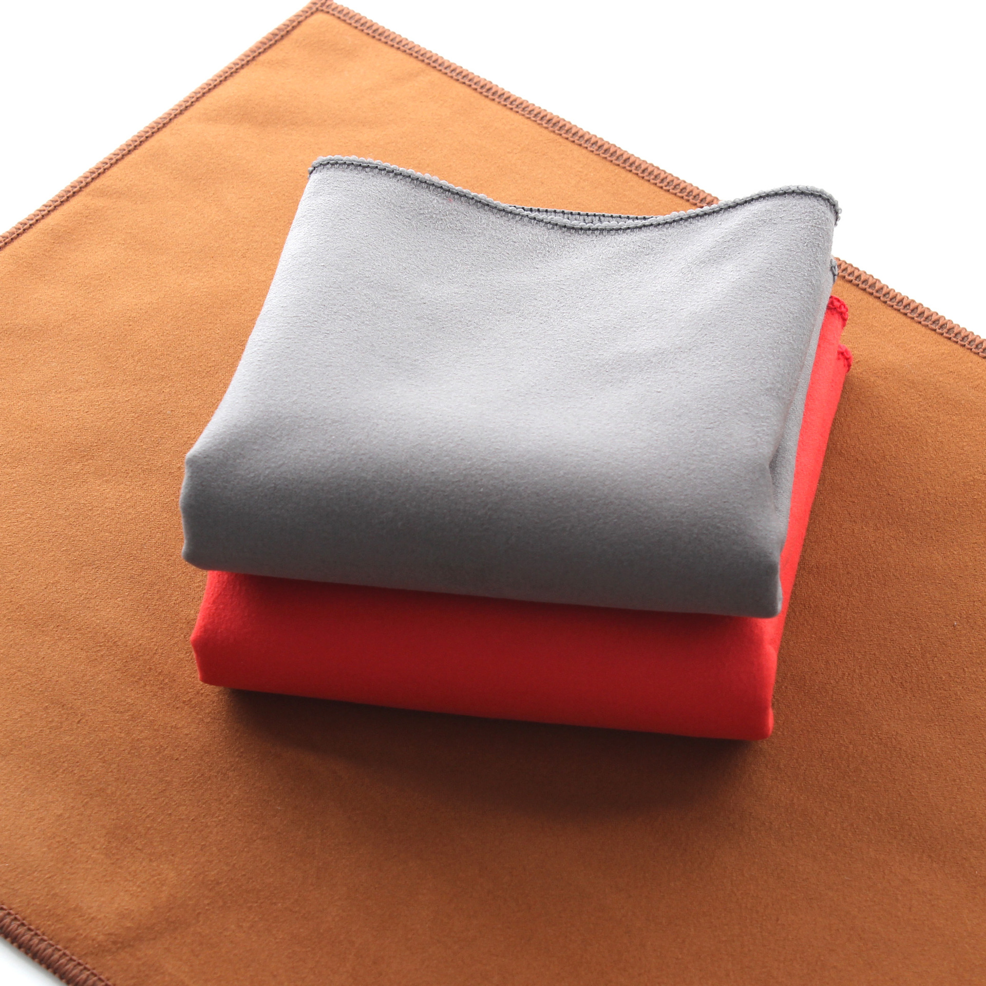 Thick Coral Velvet Microfiber Glass Wipe Scratch-Free Towel Knitted Car Wash Towel