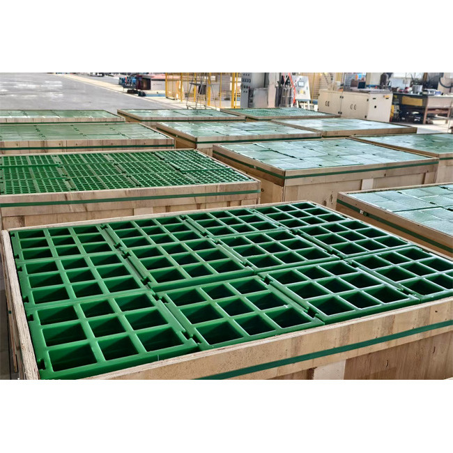 40mm Thickness Polyurethane Screen Mesh PU Mesh Used For Quarry Washing Plant