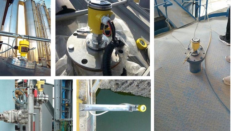 Small Intelligent Water Gauge Radar Level Transmitter For Solid And Liquid
