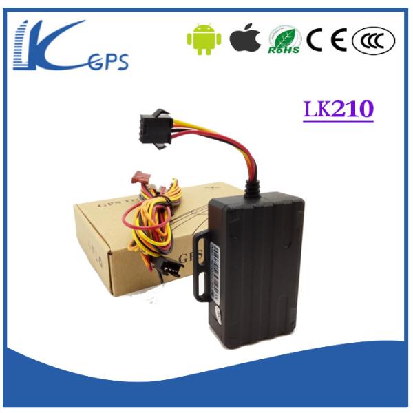 Quality 2g/3g  network built-in vibration sensor motorcycle GPS tracker LK210 for sale