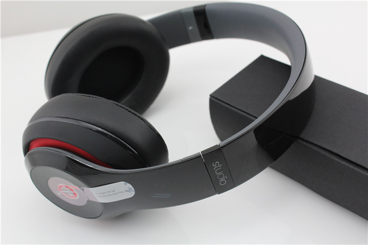 Beats by Dre Studio 2.0 Wireless Headband Headphones Golss Black New Sealed made in china grgheadsets-com.ecer.com