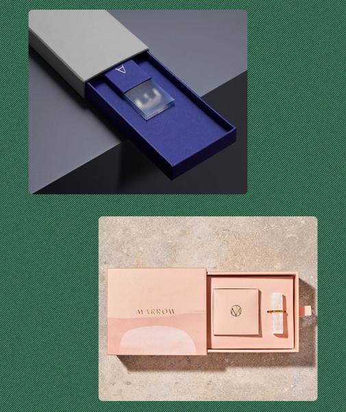 Custom Logo Top Box Embossed Logo Perfume/Essential Oil Cosmetic Box Paper Gift