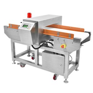 220V Food Processing Machinery 24m/Min Conveying Dual Frequency Detection