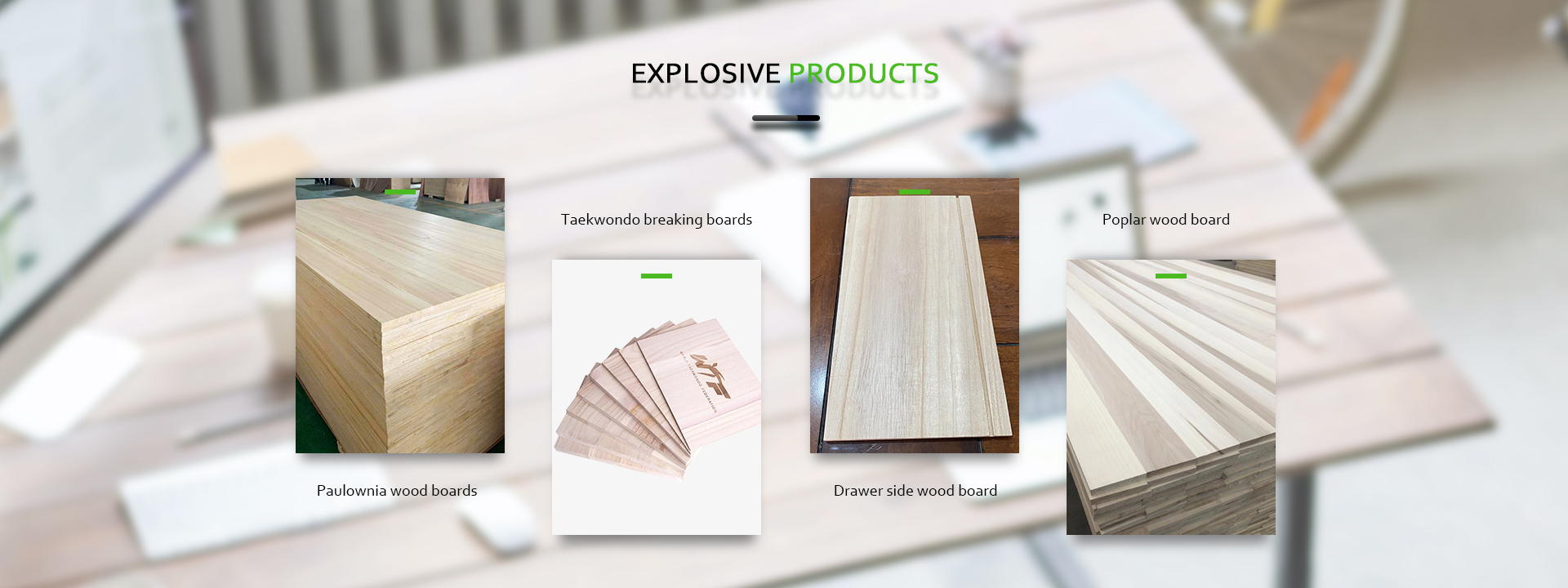 Solid Wood Boards Paulownia Timber in 1220*2240mm Size with and Density 300-310kg/m3