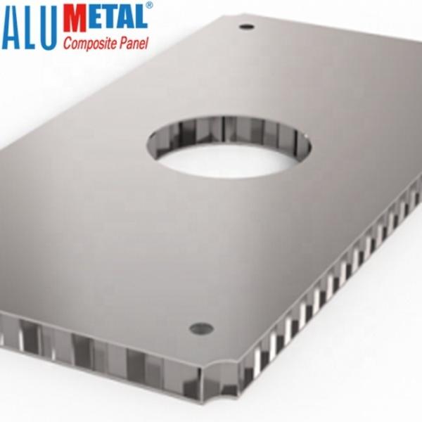 A2 2.5mm 2200mm Aluminium Honeycomb Composite Panel Sheet Outdoor 4x8 Sheet