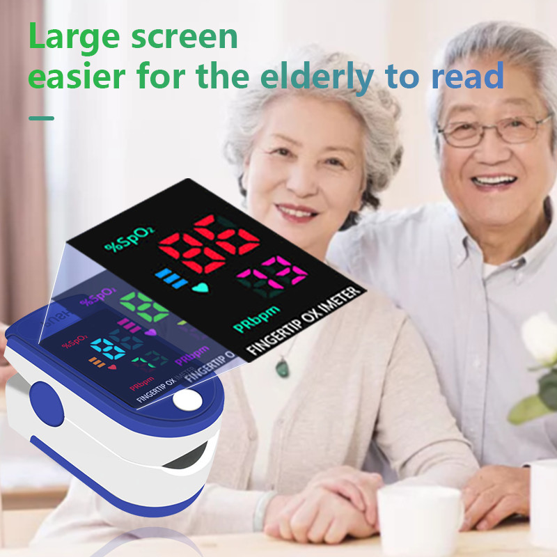Accurate Fast Measurement Pulse Oximeter With Backlit Screen Low Power Consumption