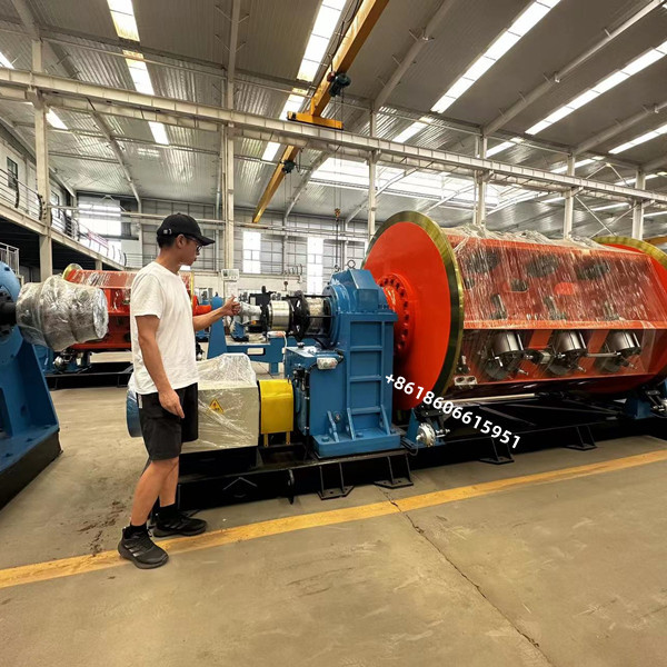 Large Rigid Cage Cable Stranding Machine Line JLK500/8+12+24 200r/Min