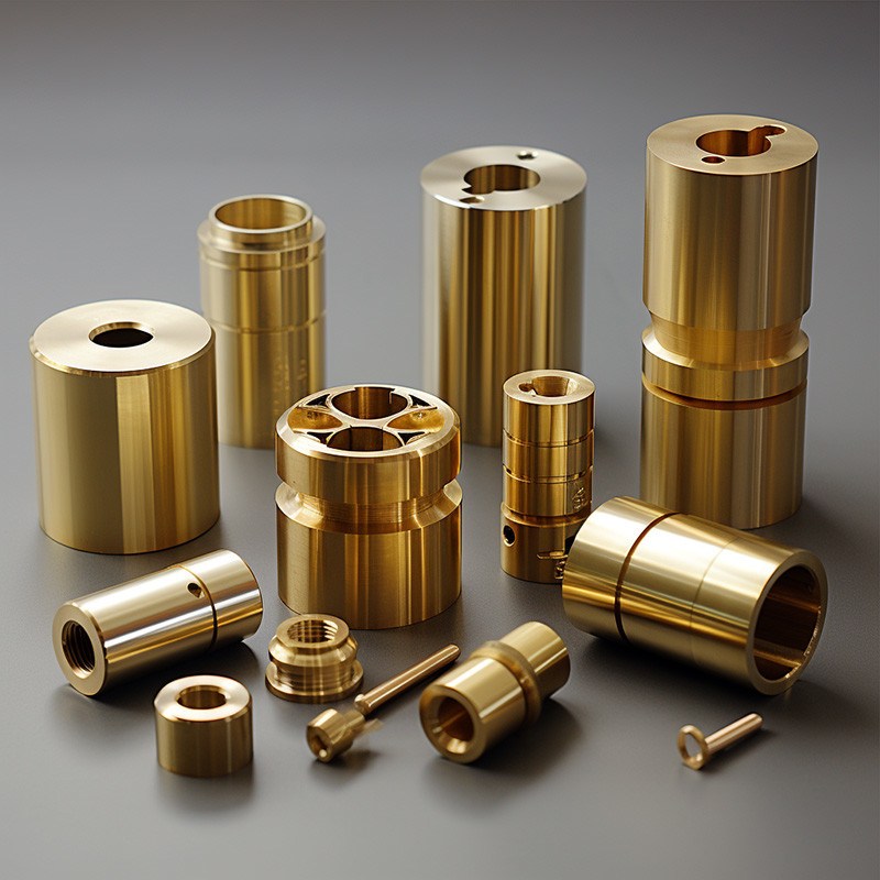 Customized CNC Brass Parts CNC Machining Milling Turning Processing